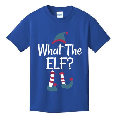 What The Elf Group Matching Family Christmas Gift Outfit Cool Gift Kids T-Shirt