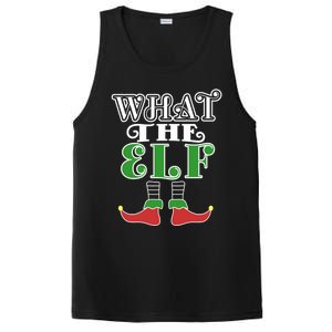 What The Elf Family Matching Christmas Group Gift Pajama Gift PosiCharge Competitor Tank