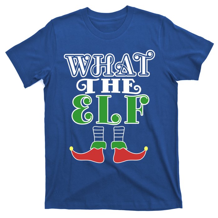 What The Elf Family Matching Christmas Group Gift Pajama Gift T-Shirt