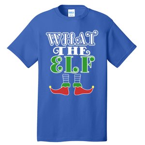 What The Elf Family Matching Christmas Group Gift Pajama Gift Tall T-Shirt