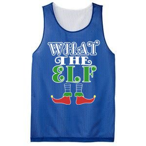 What The Elf Family Matching Christmas Group Gift Pajama Gift Mesh Reversible Basketball Jersey Tank