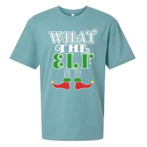 What The Elf Family Matching Christmas Group Gift Pajama Gift Sueded Cloud Jersey T-Shirt