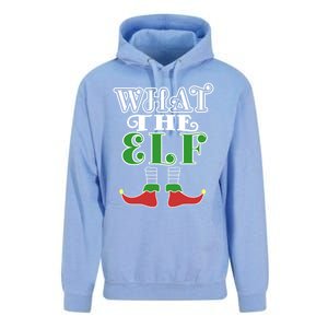 What The Elf Family Matching Christmas Group Gift Pajama Gift Unisex Surf Hoodie