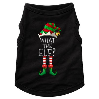 What The Elf Matching Family Group Christmas Party Pajama Great Gift Doggie Tank
