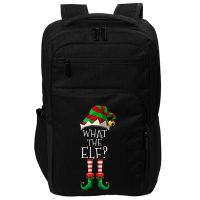 What The Elf Matching Family Group Christmas Party Pajama Great Gift Impact Tech Backpack