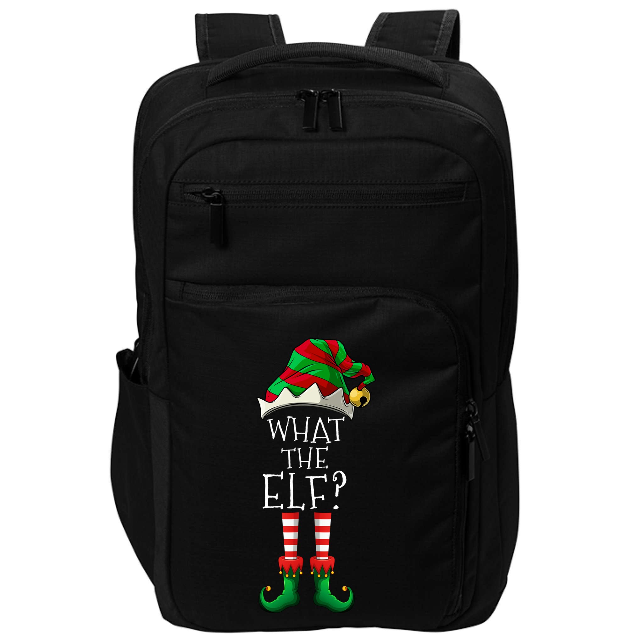 What The Elf Matching Family Group Christmas Party Pajama Great Gift Impact Tech Backpack