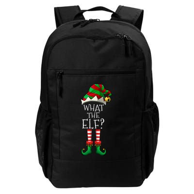What The Elf Matching Family Group Christmas Party Pajama Great Gift Backpack