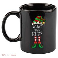 What The Elf Matching Family Group Christmas Party Pajama Great Gift 11oz C Handle Ceramic Mug