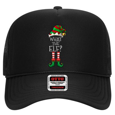 What The Elf Matching Family Group Christmas Party Pajama Great Gift Trucker Hat