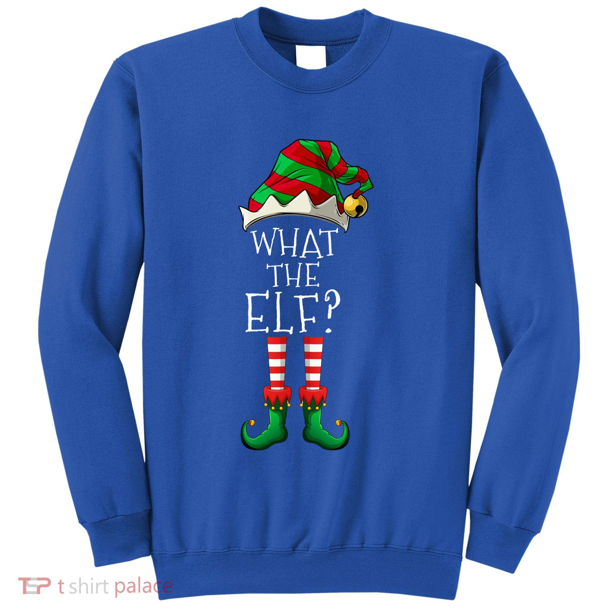 What The Elf Matching Family Group Christmas Party Pajama Great Gift Sweatshirt