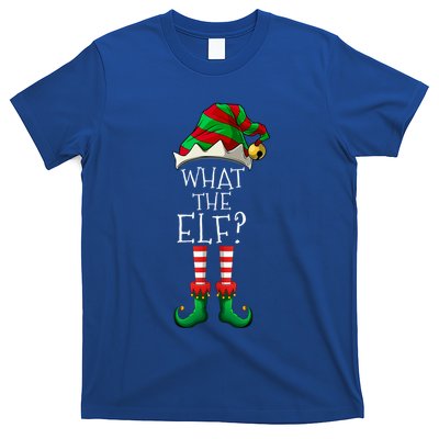 What The Elf Matching Family Group Christmas Party Pajama Great Gift T-Shirt