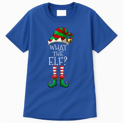 What The Elf Matching Family Group Christmas Party Pajama Great Gift Tall T-Shirt