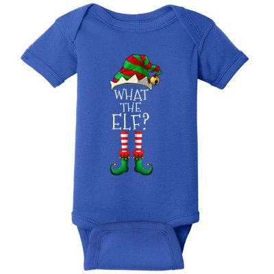 What The Elf Matching Family Group Christmas Party Pajama Great Gift Baby Bodysuit