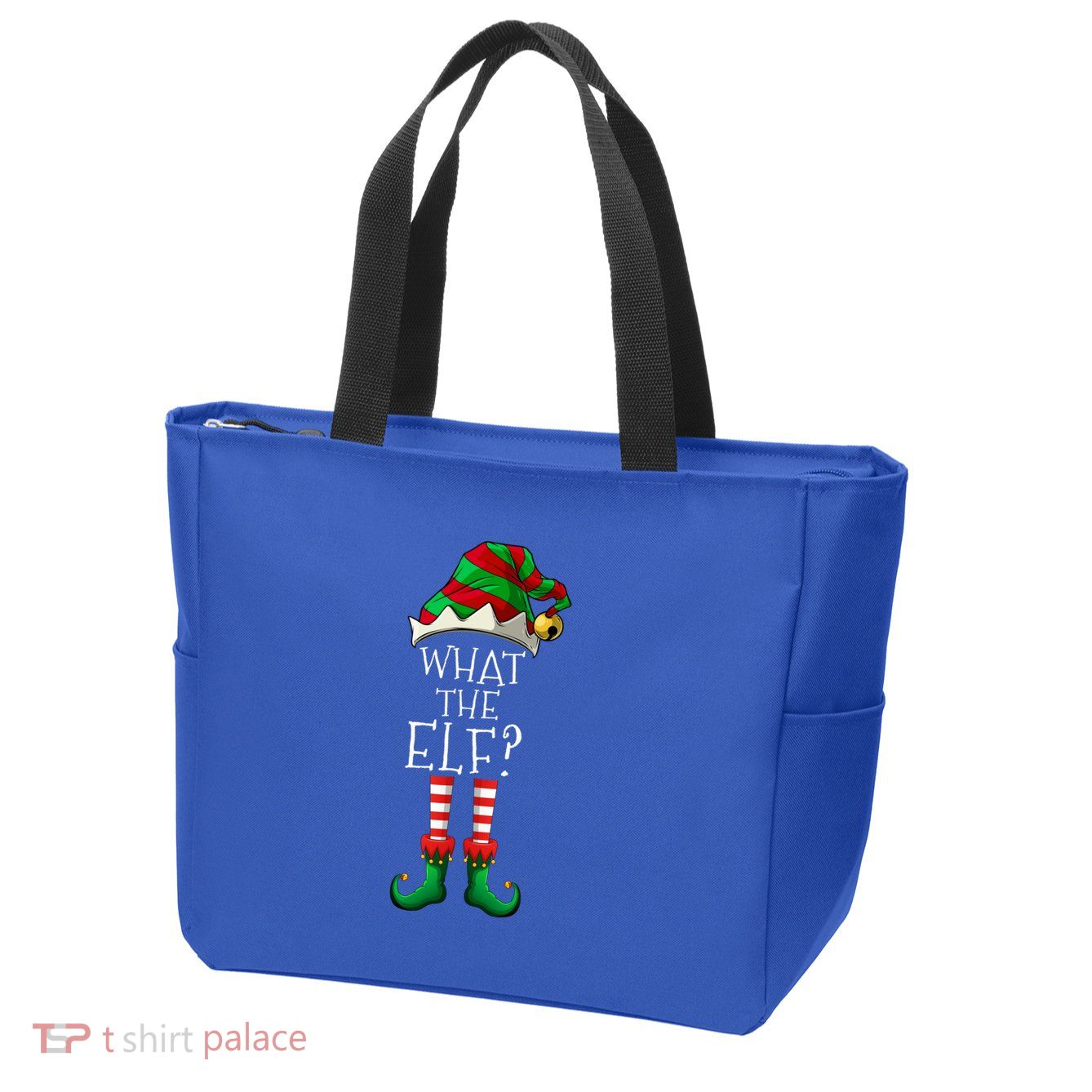What The Elf Matching Family Group Christmas Party Pajama Great Gift Zip Tote Bag