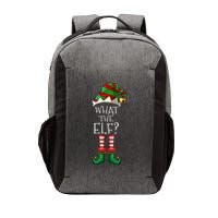 What The Elf Matching Family Group Christmas Party Pajama Great Gift Vector Backpack