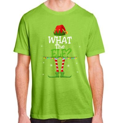 What The Elf Family Matching Funny Christmas Tees Adult Gift Adult ChromaSoft Performance T-Shirt