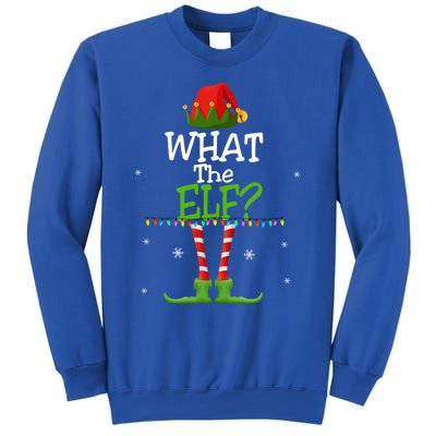 What The Elf Family Matching Funny Christmas Tees Adult Gift Sweatshirt