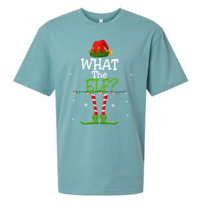 What The Elf Family Matching Funny Christmas Tees Adult Gift Sueded Cloud Jersey T-Shirt