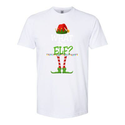 What The Elf Family Matching Funny Christmas Tees Adult Gift Softstyle CVC T-Shirt