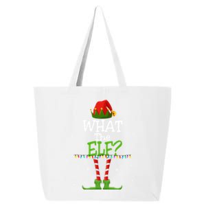 What The Elf Family Matching Funny Christmas Tees Adult Gift 25L Jumbo Tote