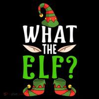 What The Elf Funny Ears No Swearing Christmas Meaningful Gift 7-Panel Snapback Hat