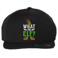 What The Elf Funny Ears No Swearing Christmas Meaningful Gift Wool Snapback Cap