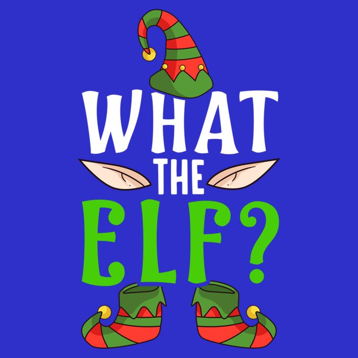 What The Elf Funny Ears No Swearing Christmas Meaningful Gift 16 in Basic Backpack