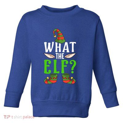What The Elf Funny Ears No Swearing Christmas Meaningful Gift Toddler Sweatshirt
