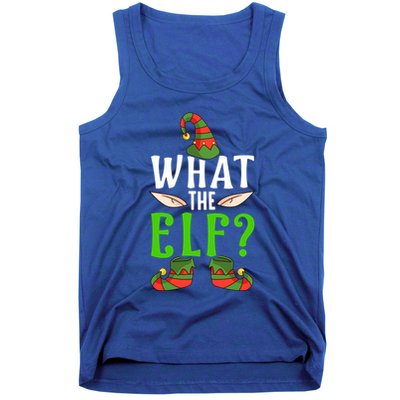 What The Elf Funny Ears No Swearing Christmas Meaningful Gift Tank Top