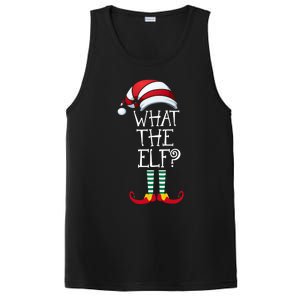 What The Elf? Family Matching Christmas Gift Group Gift PosiCharge Competitor Tank