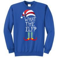 What The Elf? Family Matching Christmas Gift Group Gift Sweatshirt