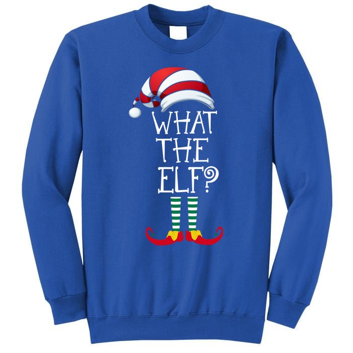 What The Elf? Family Matching Christmas Gift Group Gift Sweatshirt