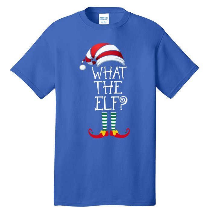 What The Elf? Family Matching Christmas Gift Group Gift Tall T-Shirt