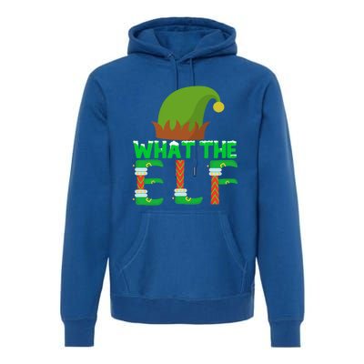 What The Elf Funny Family Matching Christmas Gift Premium Hoodie