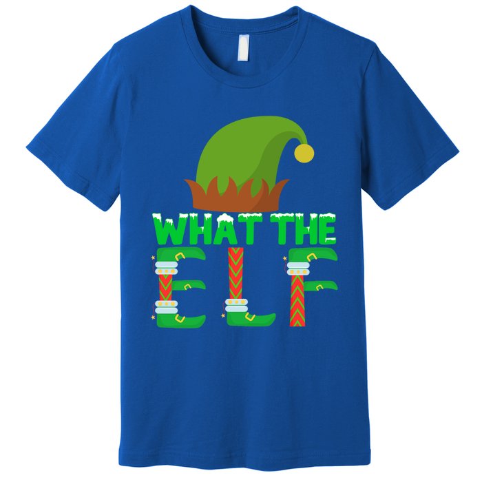 What The Elf Funny Family Matching Christmas Gift Premium T-Shirt