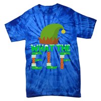 What The Elf Funny Family Matching Christmas Gift Tie-Dye T-Shirt