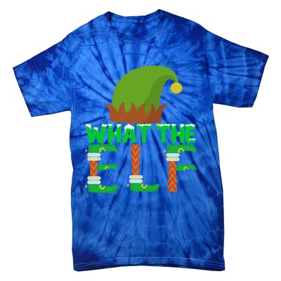 What The Elf Funny Family Matching Christmas Gift Tie-Dye T-Shirt