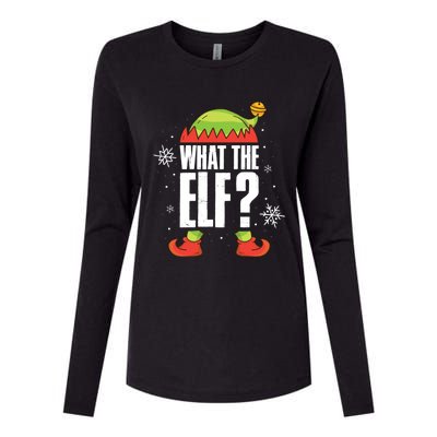 What The Elf Cool Gift Womens Cotton Relaxed Long Sleeve T-Shirt