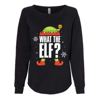 What The Elf Cool Gift Womens California Wash Sweatshirt