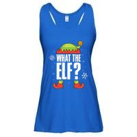 What The Elf Cool Gift Ladies Essential Flowy Tank