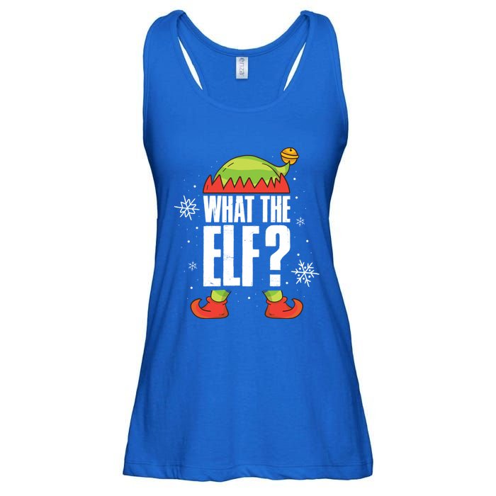 What The Elf Cool Gift Ladies Essential Flowy Tank