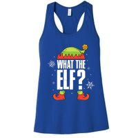 What The Elf Cool Gift Women's Racerback Tank