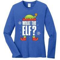 What The Elf Cool Gift Ladies Long Sleeve Shirt