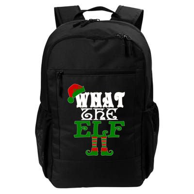 What The Elf Ugly Christmas Funny Gift Backpack