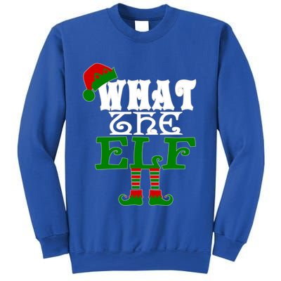 What The Elf Ugly Christmas Funny Gift Sweatshirt