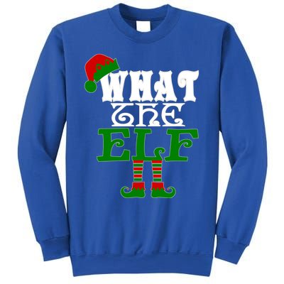 What The Elf Ugly Christmas Funny Gift Sweatshirt