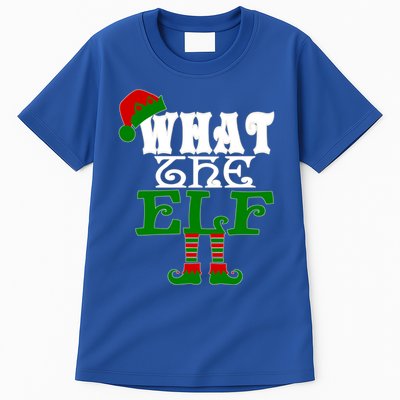 What The Elf Ugly Christmas Funny Gift Tall T-Shirt