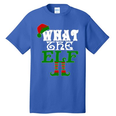 What The Elf Ugly Christmas Funny Gift Tall T-Shirt