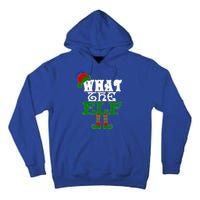 What The Elf Ugly Christmas Funny Gift Tall Hoodie