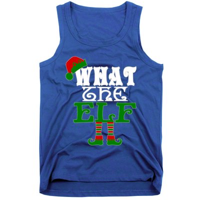 What The Elf Ugly Christmas Funny Gift Tank Top